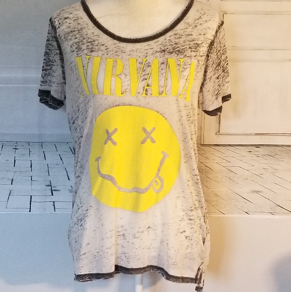 Nirvana Burn out T-Shirt